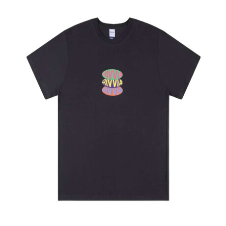 Remera Rivvia Pop Repeat Negro