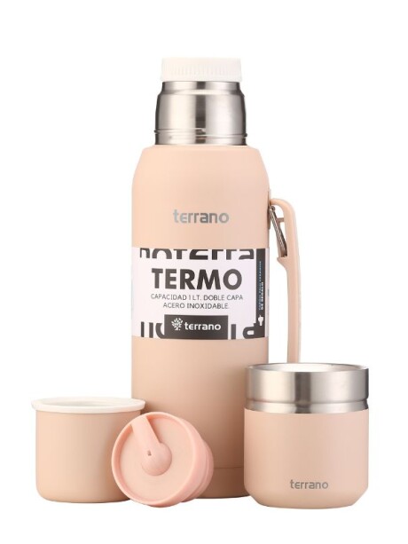 Set Acero 1LT. Mate Folkie Rosa