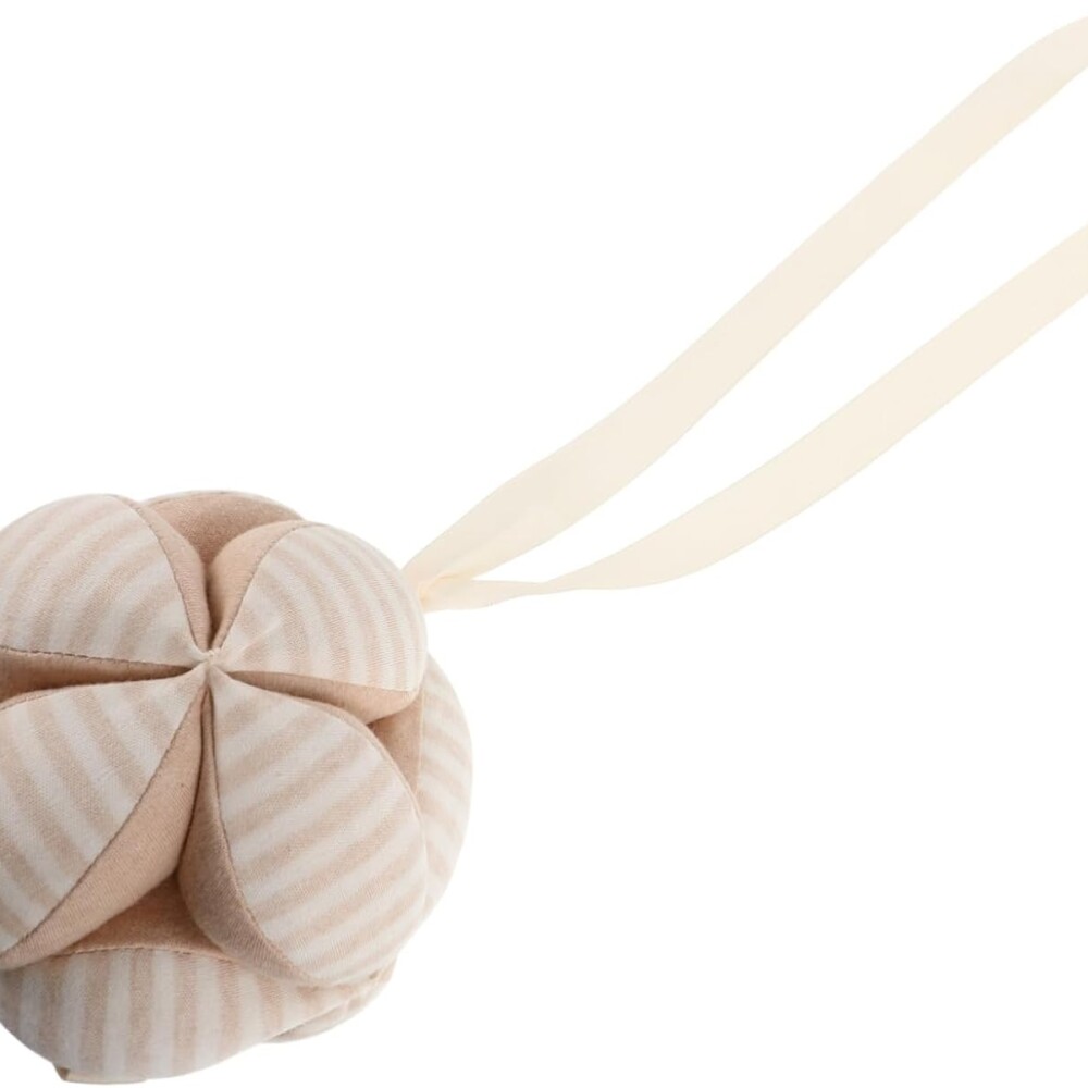 Pelota montessori tela beige Pelota montessori tela beige