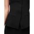 STRAPLESS TAILORED VEST TRUE BLACK