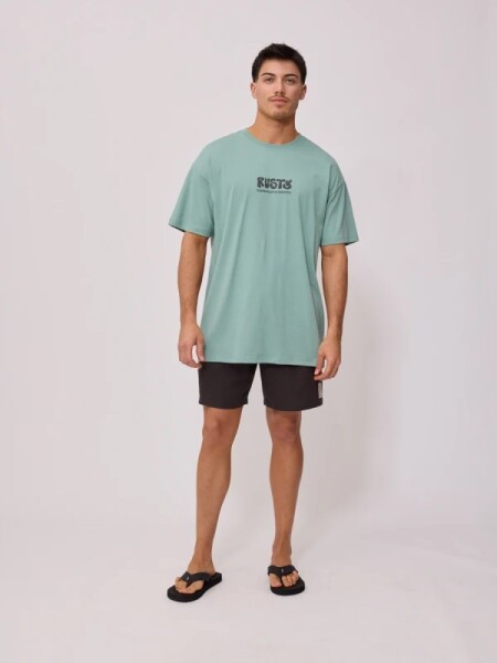 T-SHIRT RUSTY FURTADO VERDE