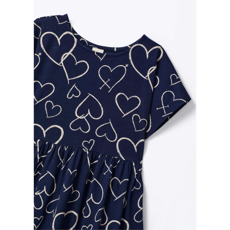 VESTIDO CURTO FEM AZUL ESCURO