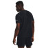 UA SEAMLESS STRIDE SS-RED BLK-001