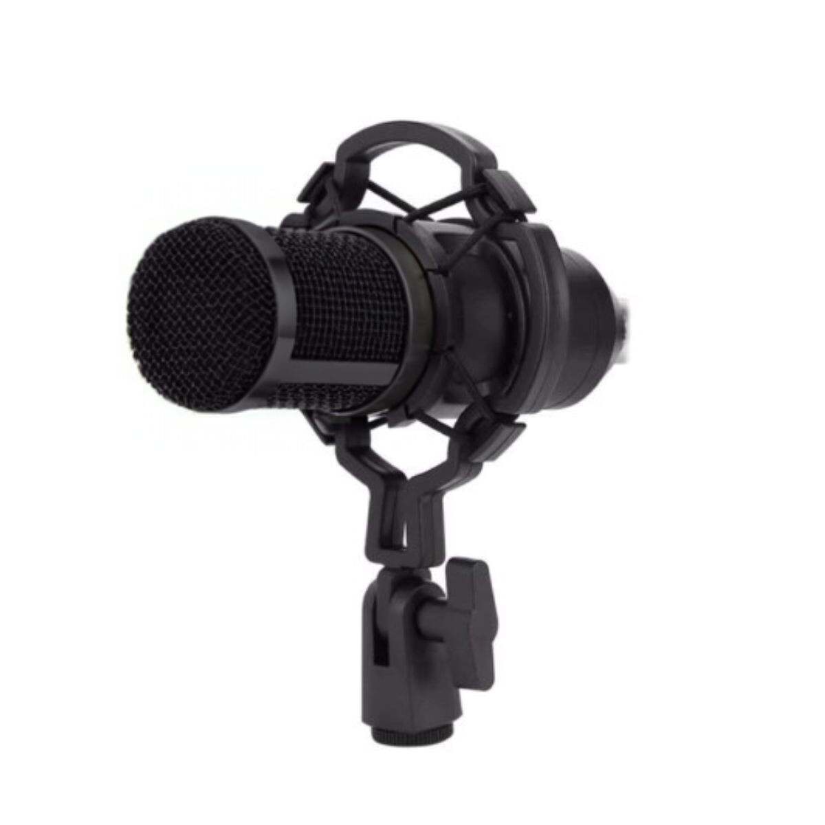 Microfono Condensador Kit Grabación Brazo Articulado Youtuber Gamer Pro Usb Imback Color Negro 