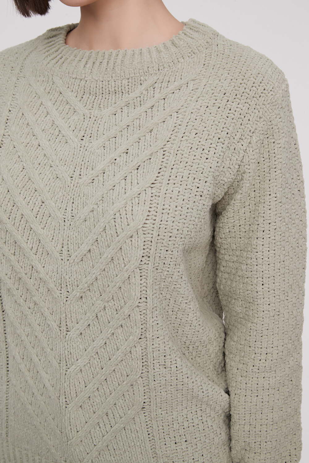 Sweater Allora Verde Palido
