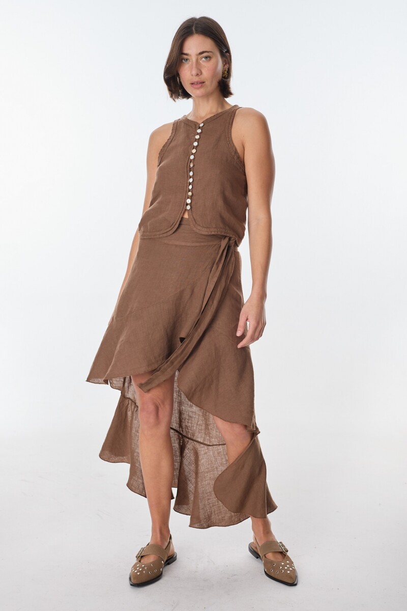 Falda San Sebastian Chocolate