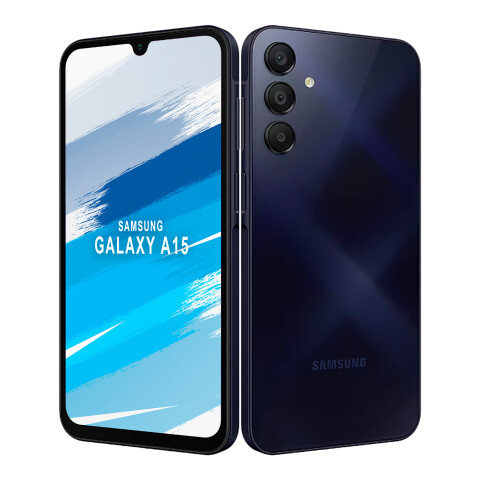 Celular Samsung Galaxy A15 5G 6.7" 6GB 128GB Azul Oscuro Celular Samsung Galaxy A15 5G 6.7" 6GB 128GB Azul Oscuro