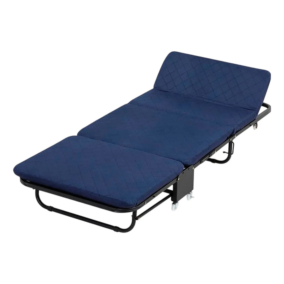 Catre cama plegable Lumax 180x75cm Acolchonado p/camping 