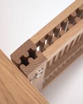 Banco Beyla con 2 puertas de madera maciza y chapa de roble 98,5 cm FSC 100% Banco Beyla con 2 puertas de madera maciza y chapa de roble 98,5 cm FSC 100%