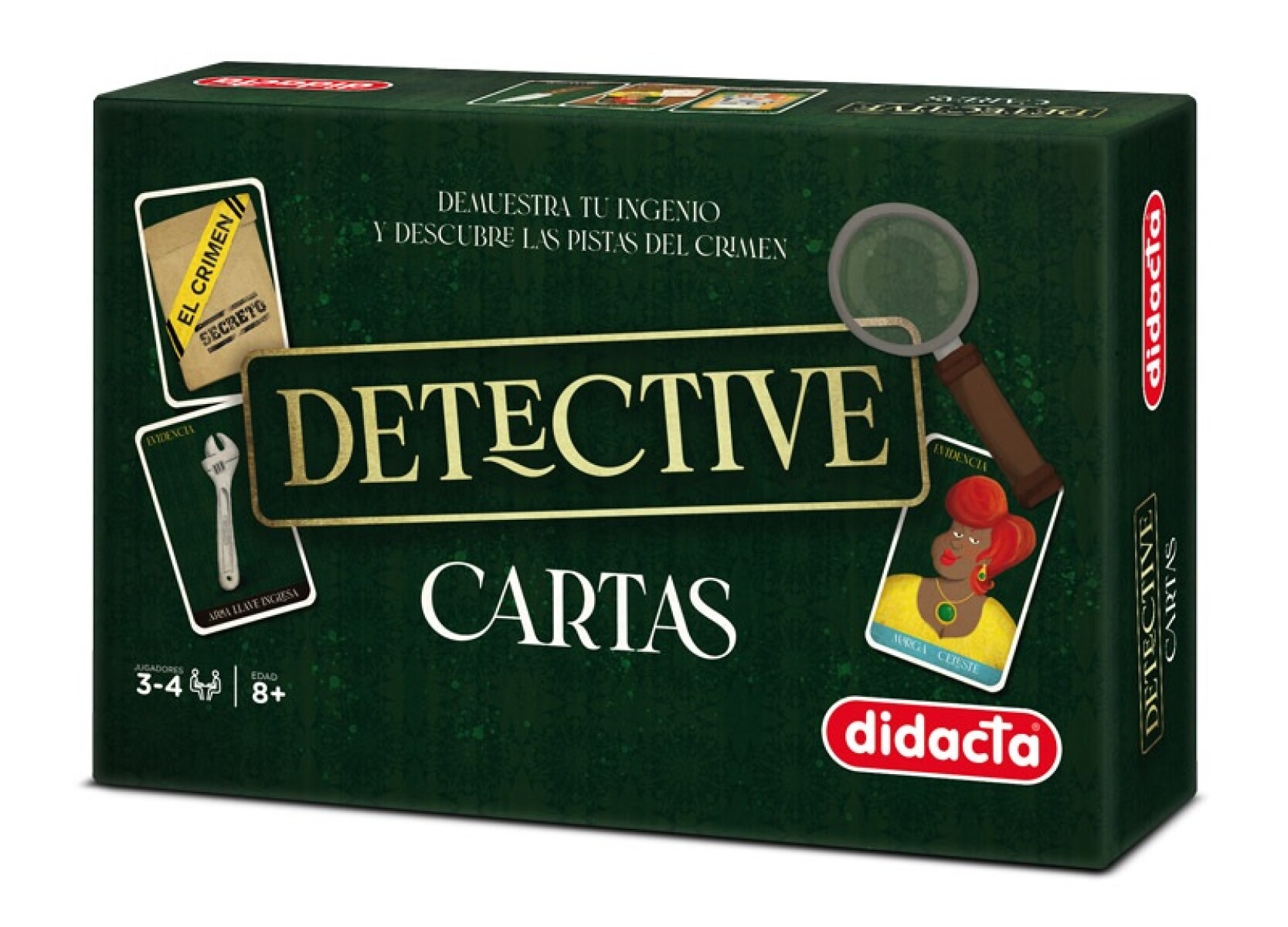 Juego Del Misterio Detective Cartas 
