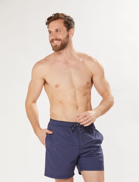 SHORT DE BAÑO LISO Piedra