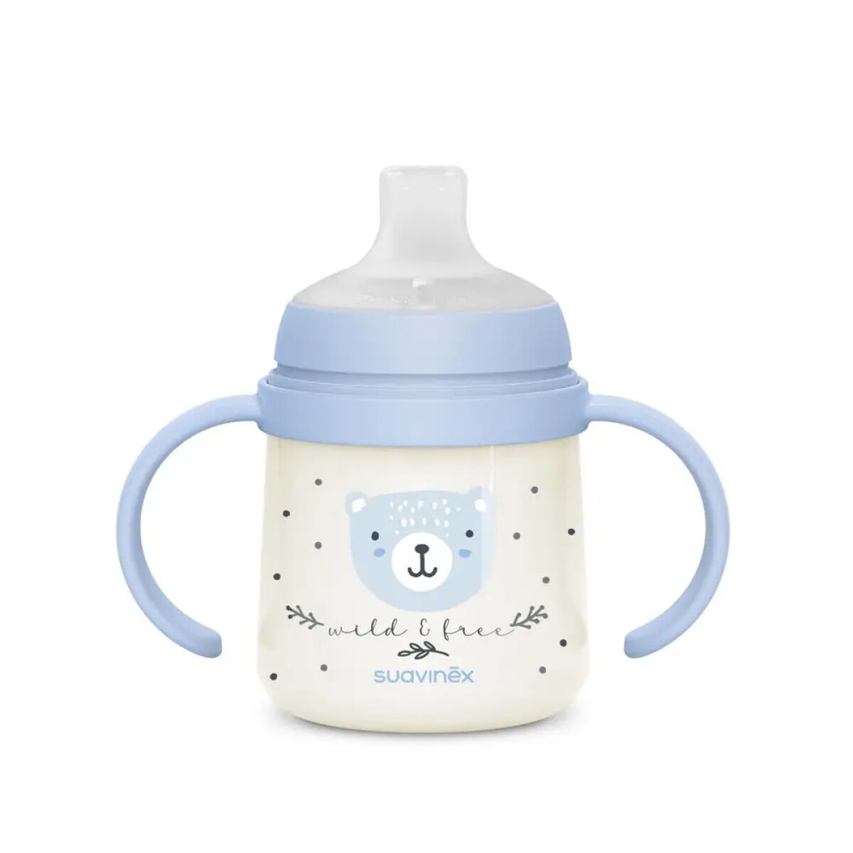 Vaso Suavinex First Bottle 150 Ml. Bear Azul 