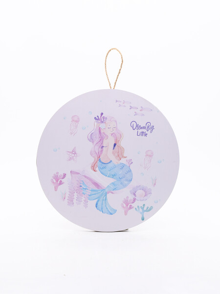 ADORNO PARED SIRENA BEIGE