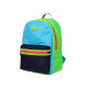 Mochila multicolor celeste