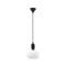 COLGANTE DECORATIVO DALU Luminaria Colgante Dalu Glass Negra ø 20 cm