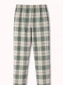 PANTALON PIJAMA FLANNEL VERDE CLARO
