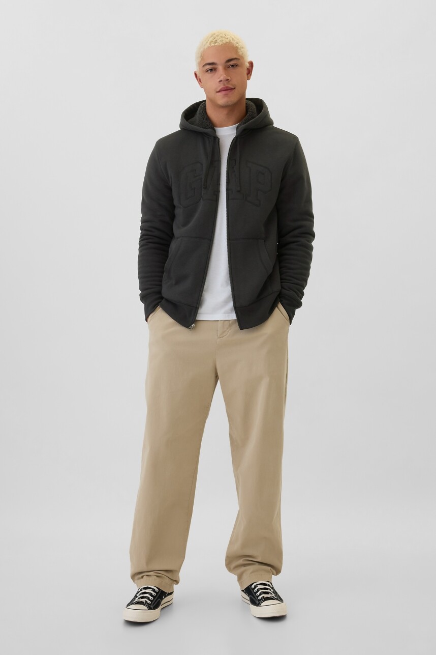 Canguro Con Corderito Logo Gap Hombre Moonless Night