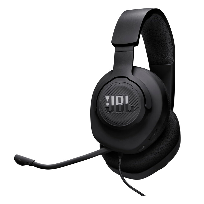 Auriculares Gamer JBL Quantum Q100 M2 Negro Con Micrófono Auriculares Gamer JBL Quantum Q100 M2 Negro Con Micrófono