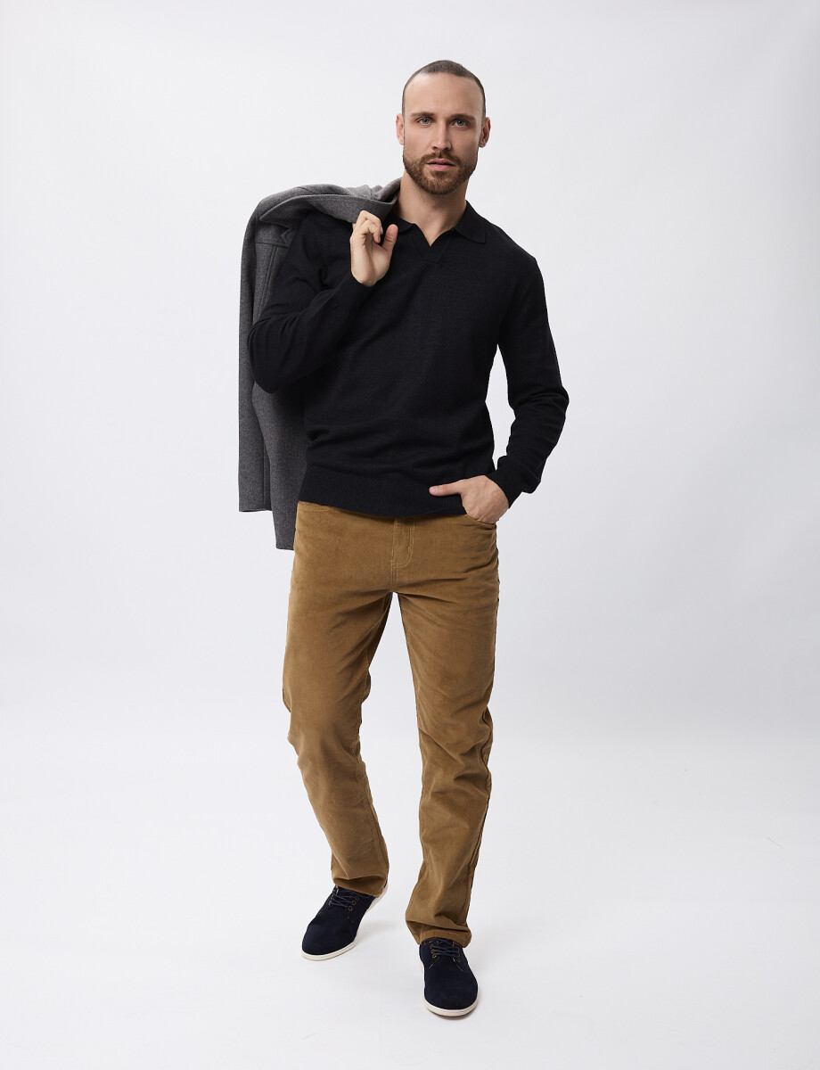 Pantalon pana Fields tostado