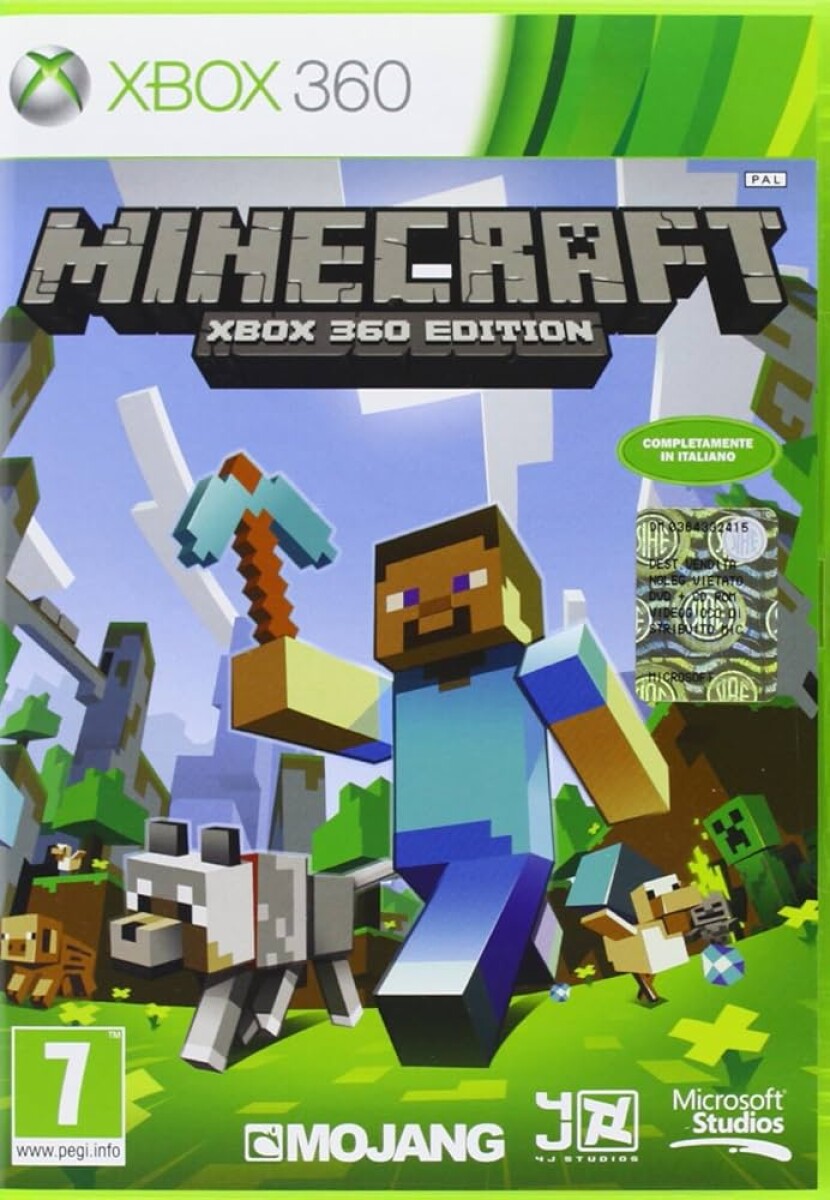 JUEGO MINECRAFT XBOX 360 NTSC 