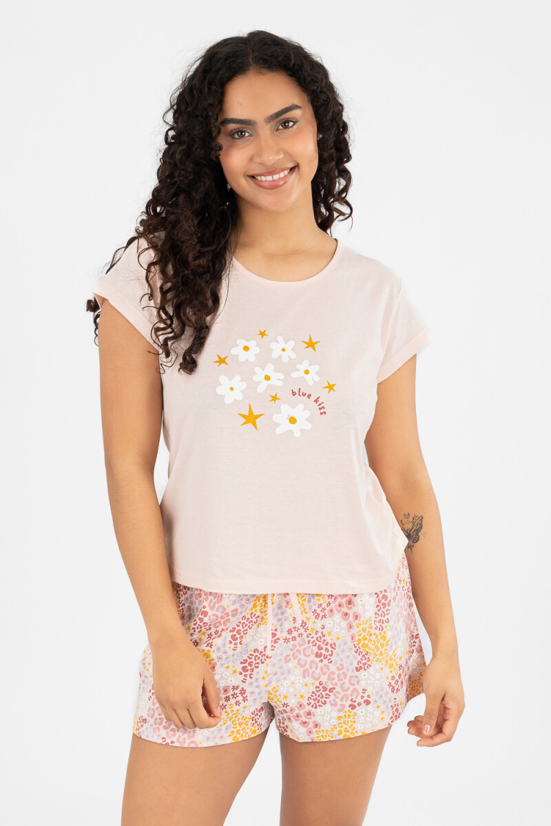 Pijama feriado Rosa antique