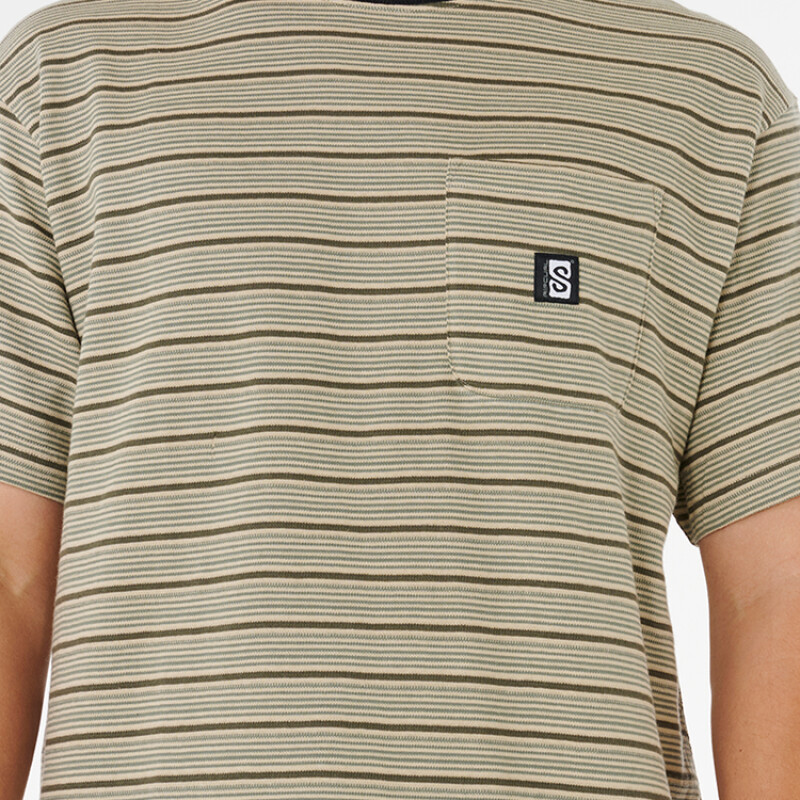 Remera Rip Curl Search Stripe Tee Remera Rip Curl Search Stripe Tee