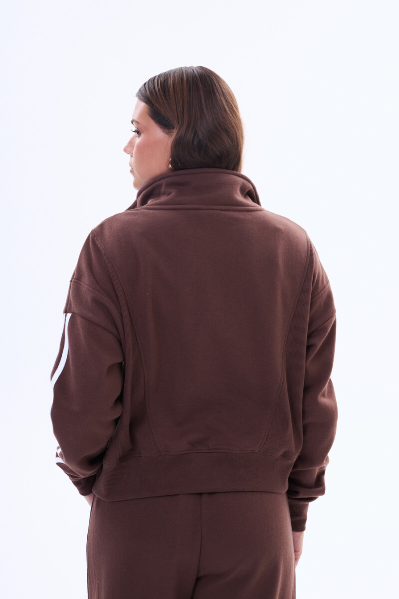 Buzo de felpa Mijas Marrón