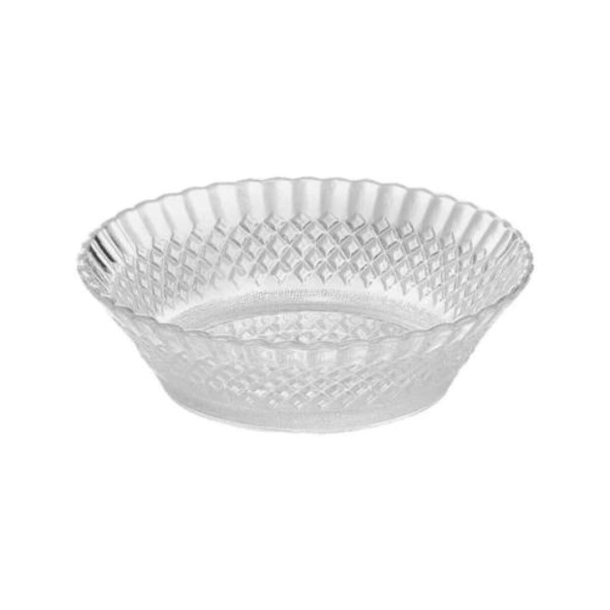 BOWL CRISTAL 17 CM - Sin color 