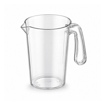 Jarra medidora de policarbonato transparente 500 ml | Gastroplast GMC05 Jarra medidora de policarbonato transparente 500 ml | Gastroplast GMC05