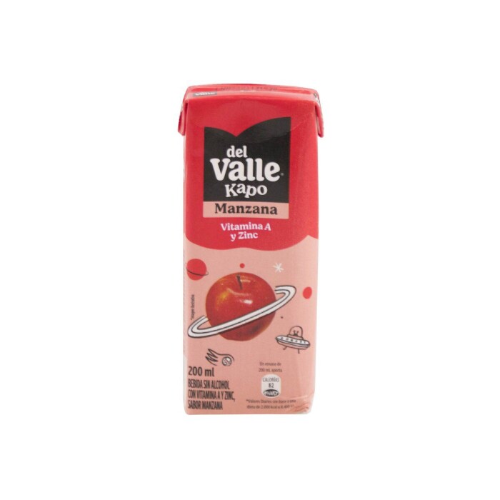 FRUGOS DEL VALLE KAPO MANZANA 200 ML única
