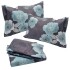 Juego Sabanas + Almohadas Alondra 2 Plazas Completo Diseños Variante Diseño Flores
