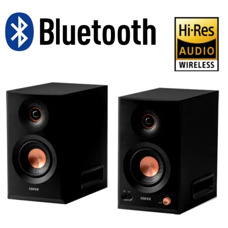 Parlantes Amplificadores Edifier MR5 de Estudio Negros Bluetooth 001