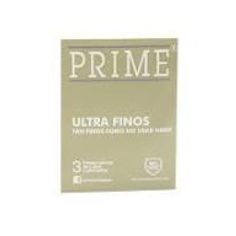 Preservativo Prime x 3 Ultra Finos