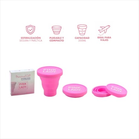 Pink Lady Vaso Esterilizador Rosa Pink Lady Vaso Esterilizador Rosa