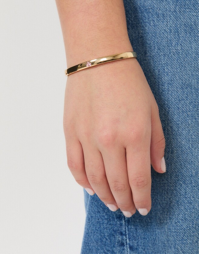 Brazaletes Bañada en Oro Brazalete Bañado En Oro - Dorado