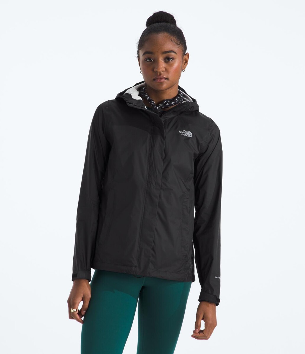 Campera Impermeable Venture mujer - Tnf Black 
