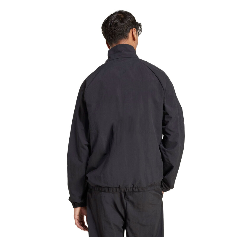 Campera de Hombre Adidas Essential Logotipo Negro