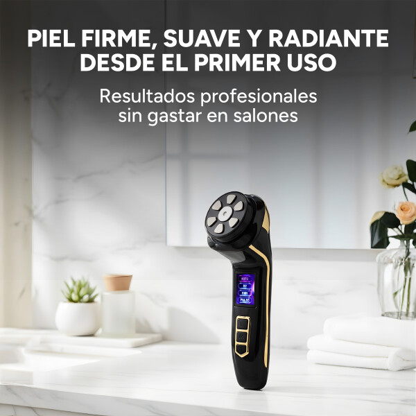 Dispositivo De Belleza Mini Hifu 3ra Generación 4 en 1 Color Negro