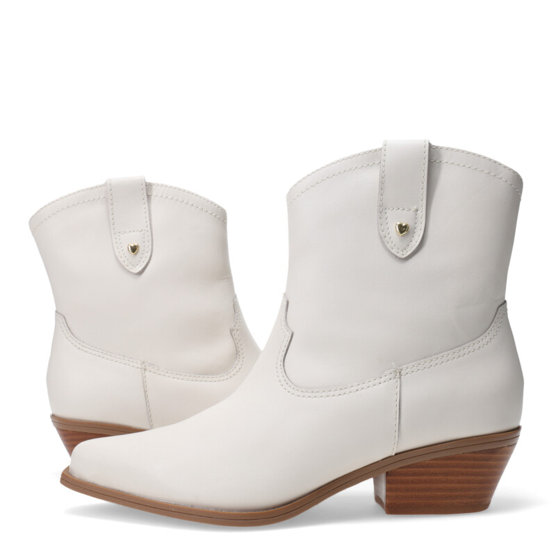 Botas de Mujer Bottero Texanas Blanco