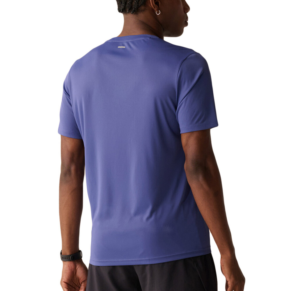 Fila remera reflective core run azul oscuro Hombre Azul Oscuro