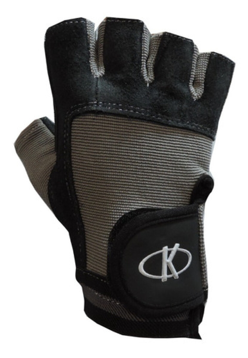 Guante Para Levantamiento Pesas Soft Talle M Negro - 5217 