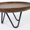 BANDEJA RED MARRON COMB C/SOPORTE 20X10CM Unica
