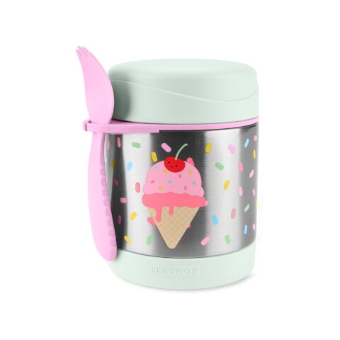 Contenedor de alimentos infantil ac. inoxidable Helado
