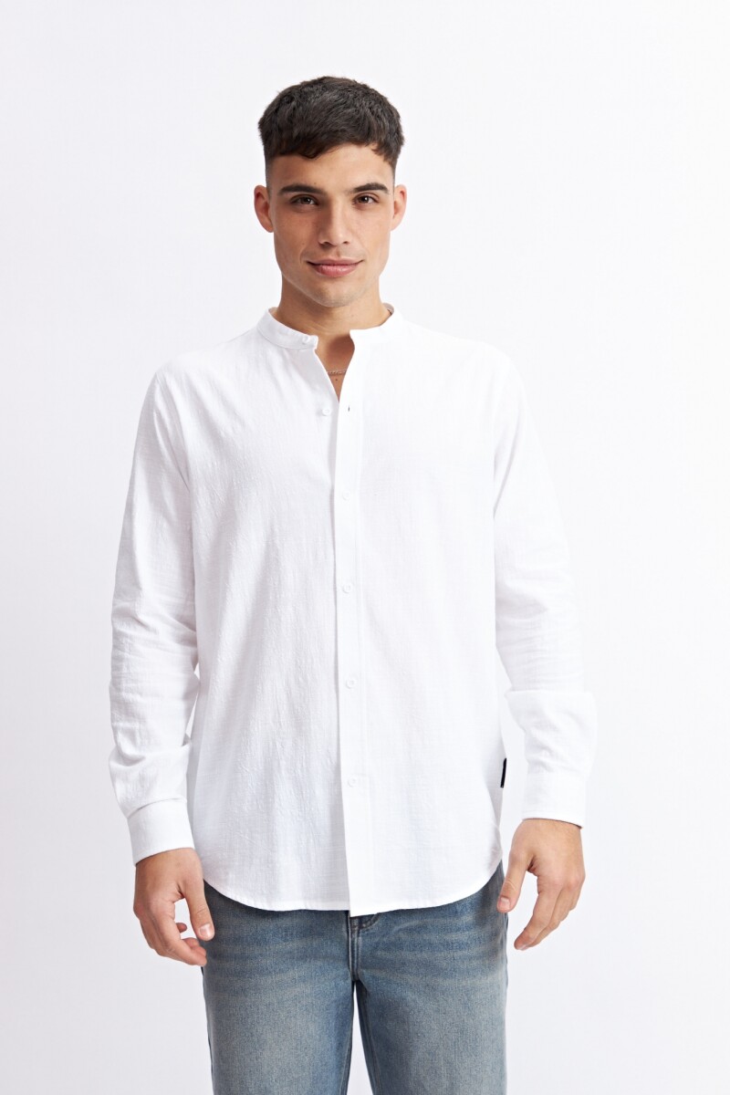 CAMISA BRIAN - BLANCO 