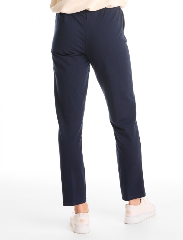 Pantalon Yoga Algodon AZUL