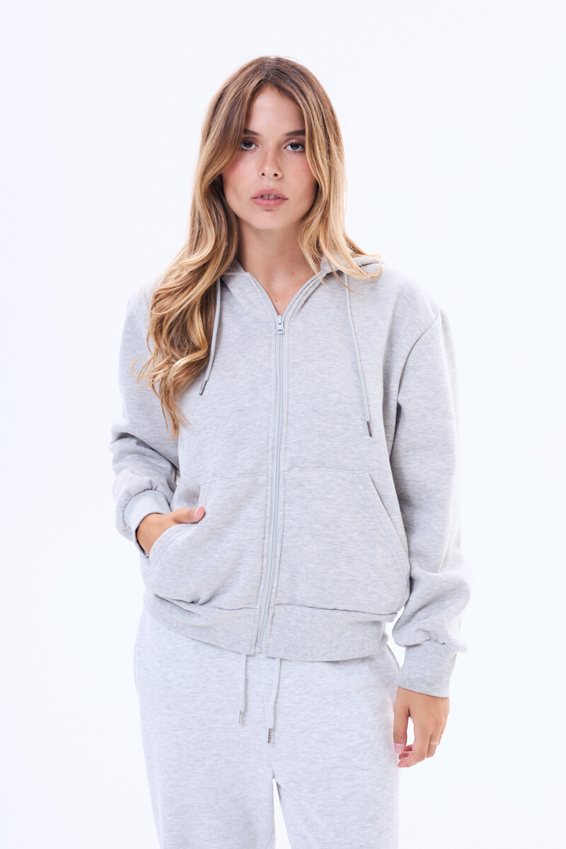 Buzo felpa Futrono - Gris 