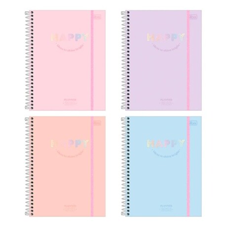 Agenda Tilibra 2026 Happy Semanal Celeste