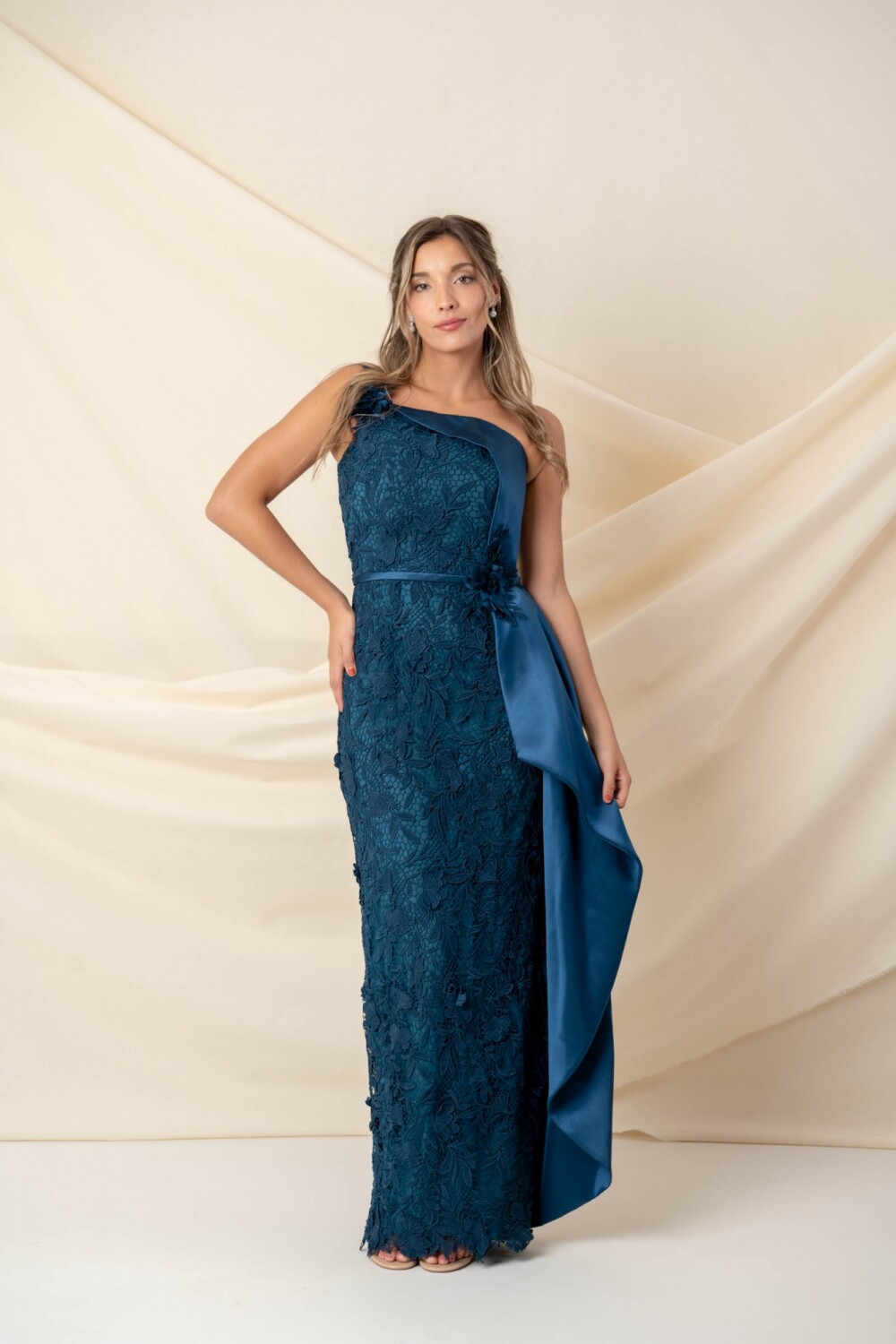 VESTIDO CONSTANCE Petróleo