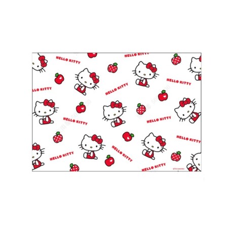 Papel de regalo Sanrio blanco