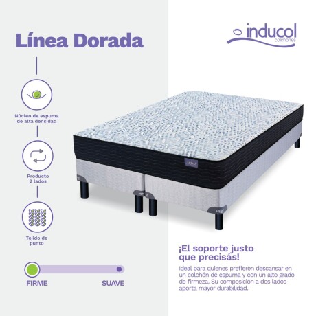 Colchon Dorado - 1 Plaza 80 x 185